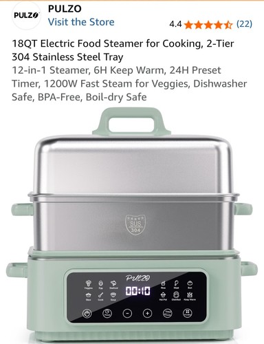 Vaporiera elettrica qt - elettrica, 18