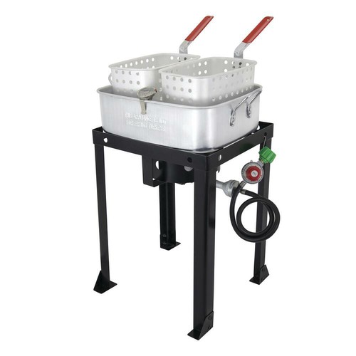 Friggitrice esterno doppio - friggitrice, da