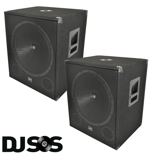 Coppia subwoofer qtx qt18sa - subwoofer,