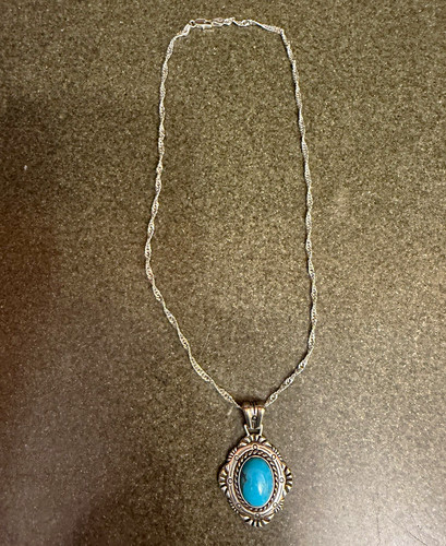 Collana vintage quoc turchese - collana,